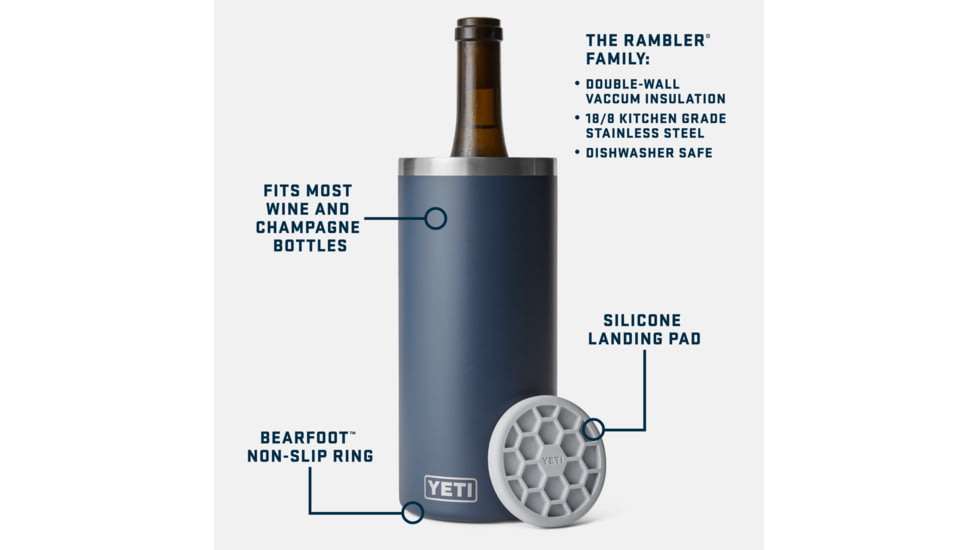 Yeti Rambler Wine Chiller, Rescue Red, 21071504126