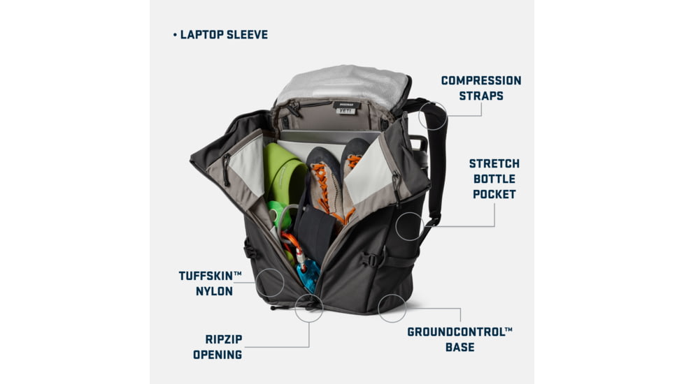 Yeti Ranchero 22 L Daypack, Cape Dark Taupe, 22 L, 26010000455