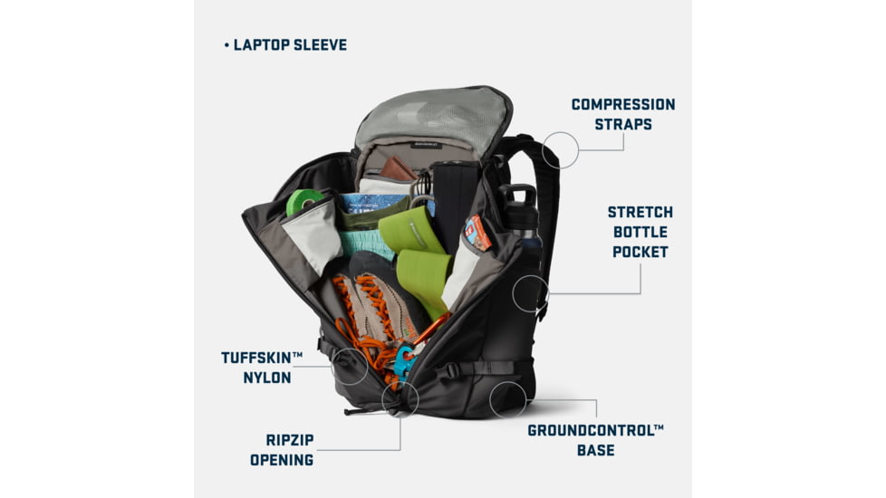 Yeti Ranchero 27 L Daypack, Black, 27 L, 26010000456