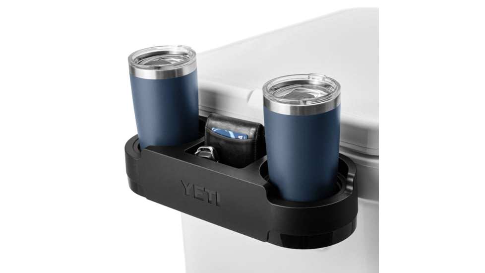 Yeti Roadie Wheeled Cooler Cup Caddy, Black, 20020020021