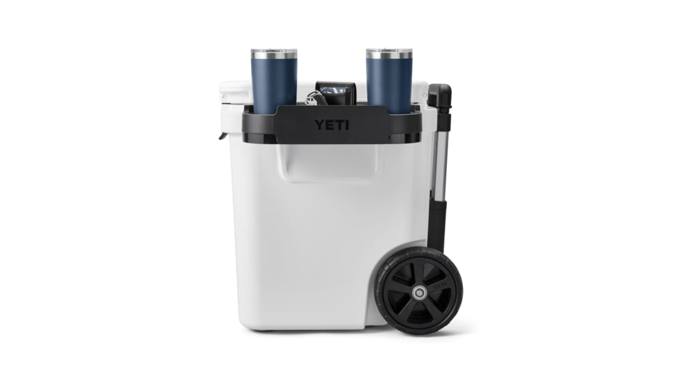 Yeti Roadie Wheeled Cooler Cup Caddy, Black, 20020020021