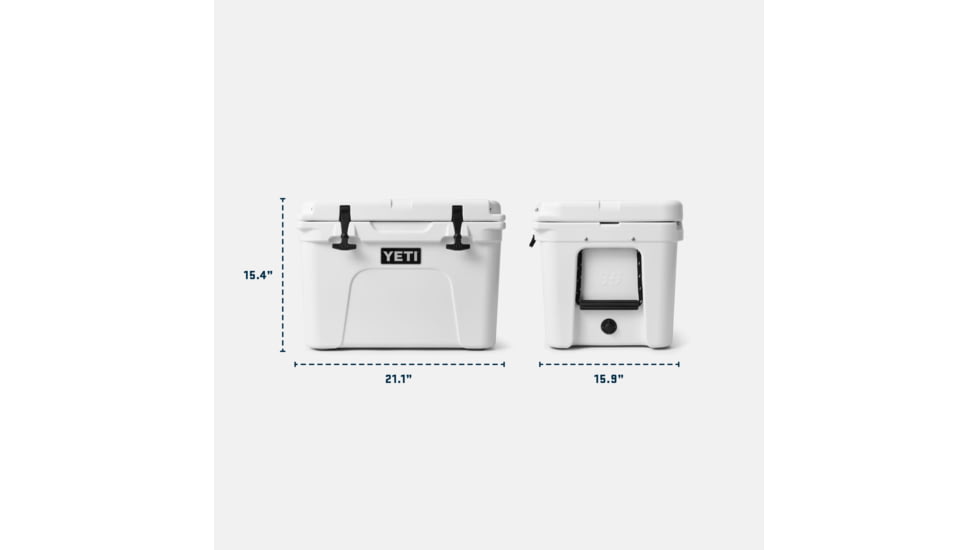 Yeti Tundra 35 Hard Cooler, Rescue Red, 35 Quart, 10035350000