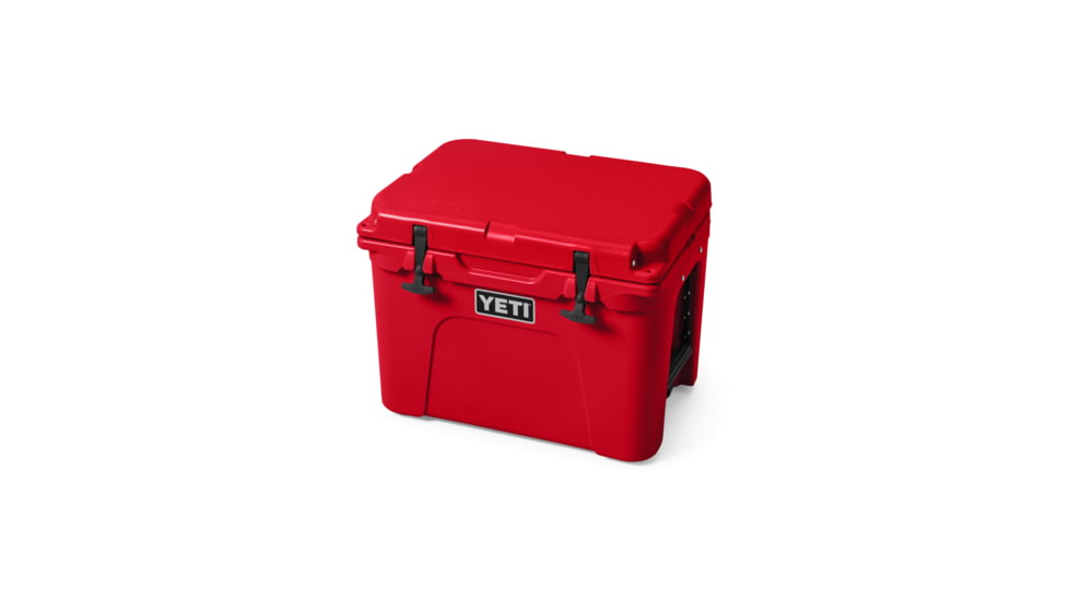 Yeti Tundra 35 Hard Cooler, Rescue Red, 35 Quart, 10035350000