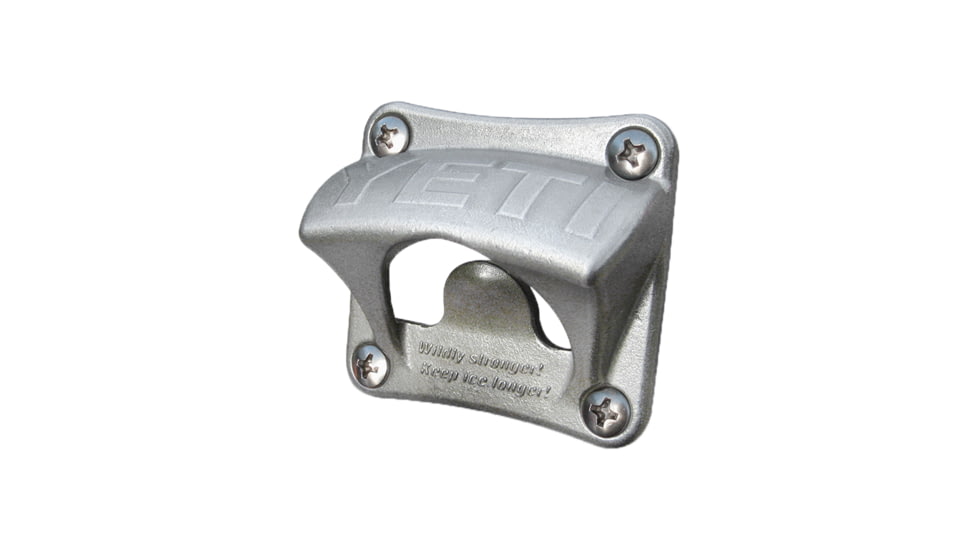 Yeti Wall Mounted Bottle Opener, Stainless Steel, 20110010020