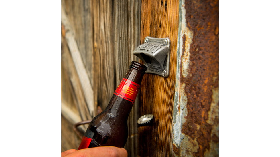Yeti Wall Mounted Bottle Opener, Stainless Steel, 20110010020