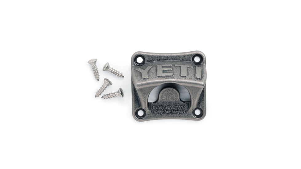 Yeti Wall Mounted Bottle Opener, Stainless Steel, 20110010020
