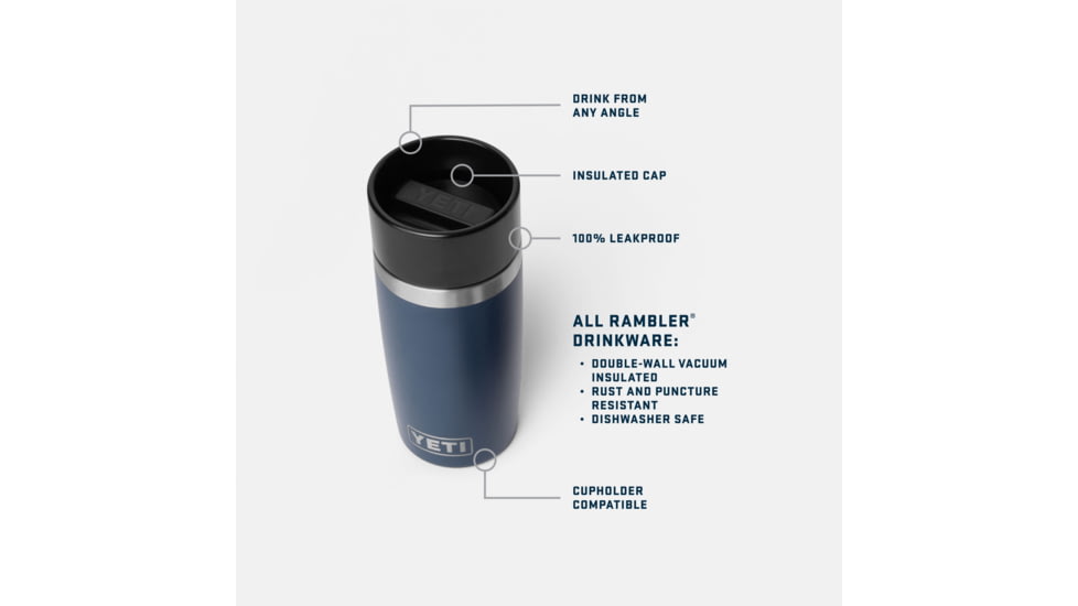 Yeti Rambler 12 oz Travel Water Bottle