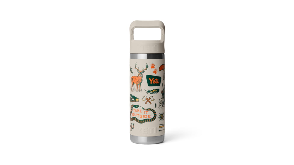 Yeti Rambler 18 oz Water Bottle w/Straw Cap
