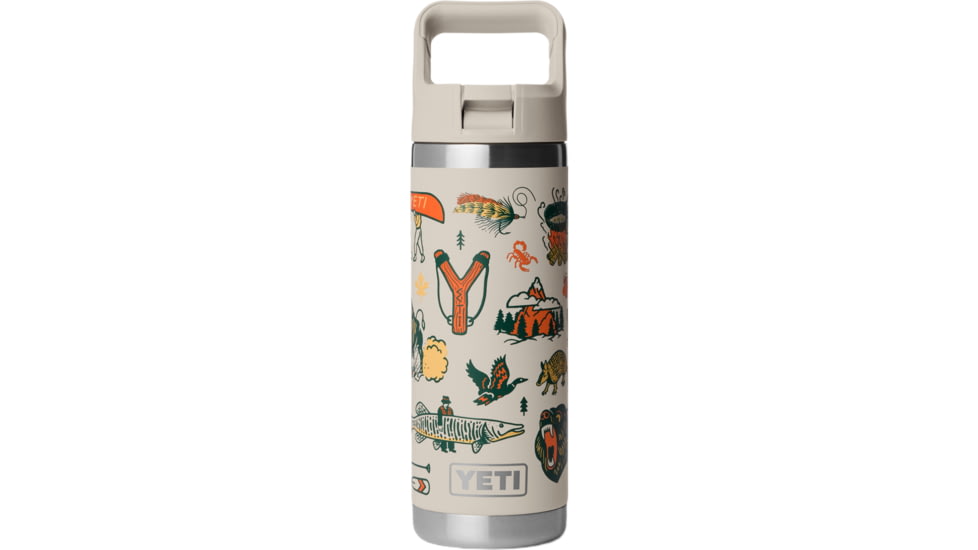 Yeti Rambler 18 oz Water Bottle w/Straw Cap
