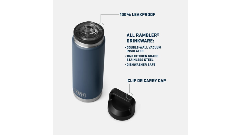 Yeti Rambler 26 oz Water Bottle w/Chug Cap
