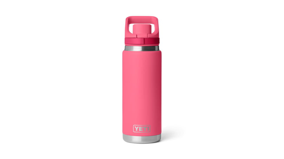 Yeti Rambler 26 oz Water Bottle w/ Flip Chug Cap, Tropical Pink, 21071507612