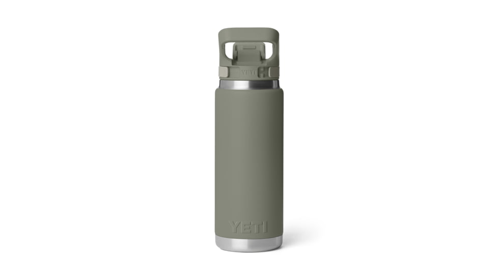 Yeti Rambler 26 oz Water Bottle w/ Flip Chug Cap, Pampa Light Green, 21071509044
