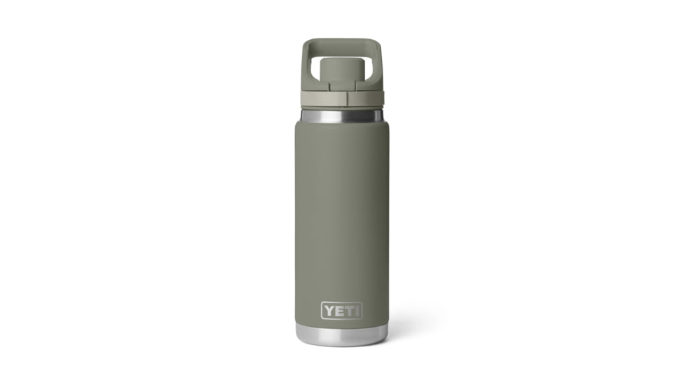 Yeti Rambler 26 oz Water Bottle w/ Flip Chug Cap, Pampa Light Green, 21071509044
