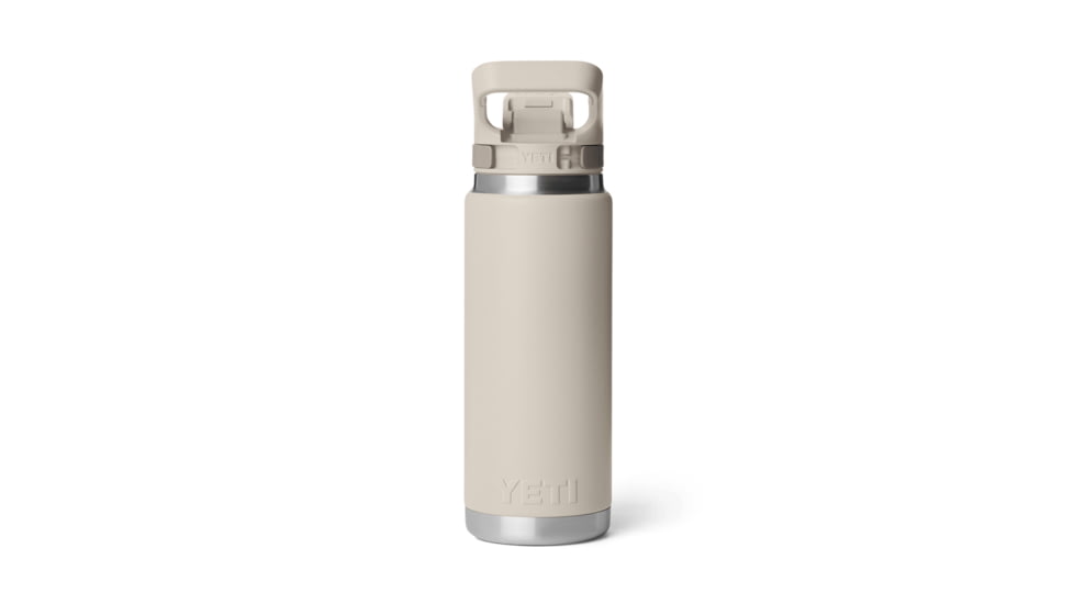Yeti Rambler 26 oz Water Bottle w/ Flip Chug Cap, Cape Taupe, 21071510183