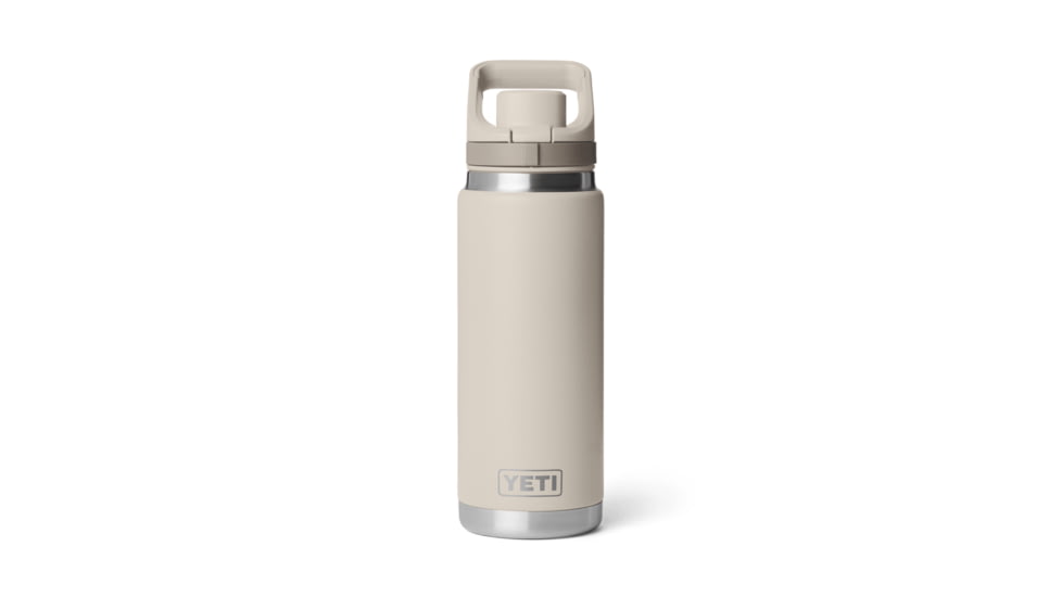 Yeti Rambler 26 oz Water Bottle w/ Flip Chug Cap, Cape Taupe, 21071510183