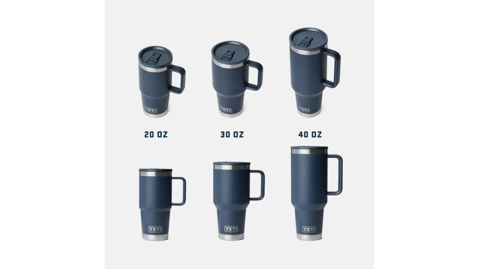 Yeti Rambler 30 oz Travel Mug w/Straw Lid