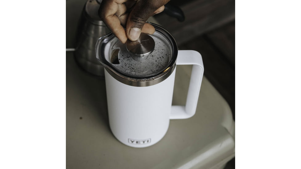 Yeti Rambler 34 oz French Press w/Twist-To-Lock French Press Lid