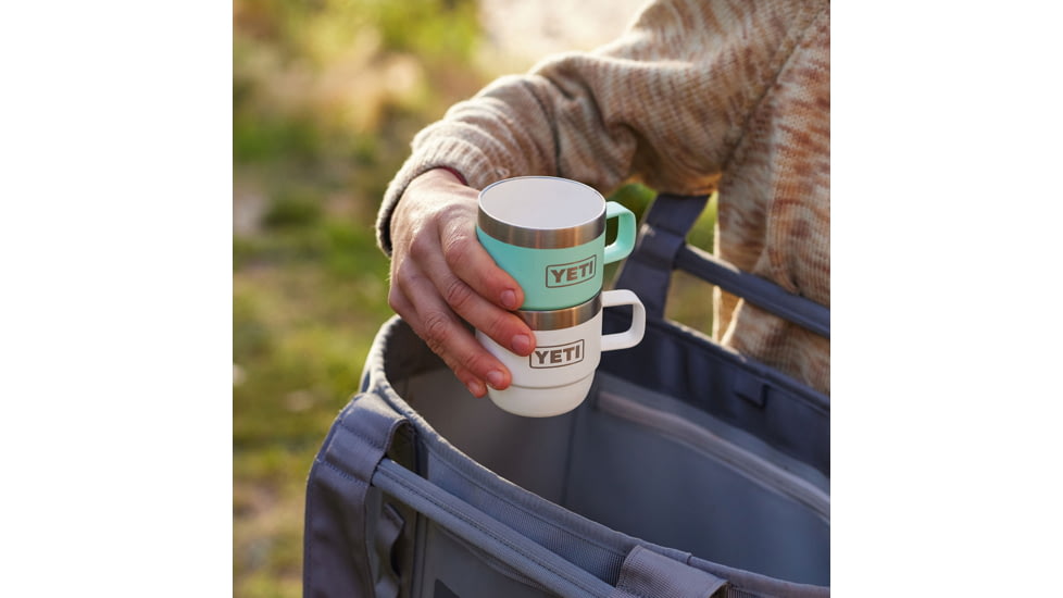Yeti Rambler 6 oz Stackable Mugs w/Durasip Ceramic Lining - 2 Pack