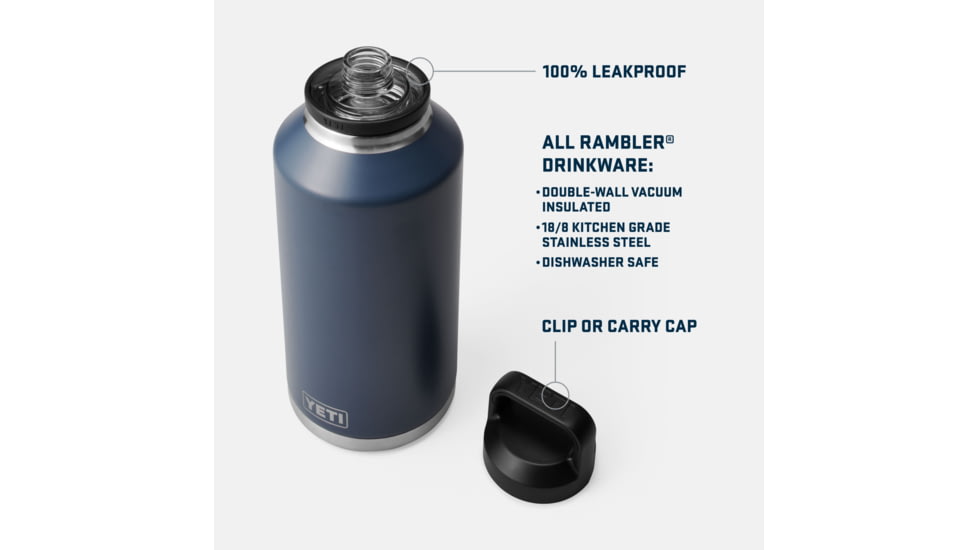 Yeti Rambler 64 oz Water Bottle w/Chug Cap