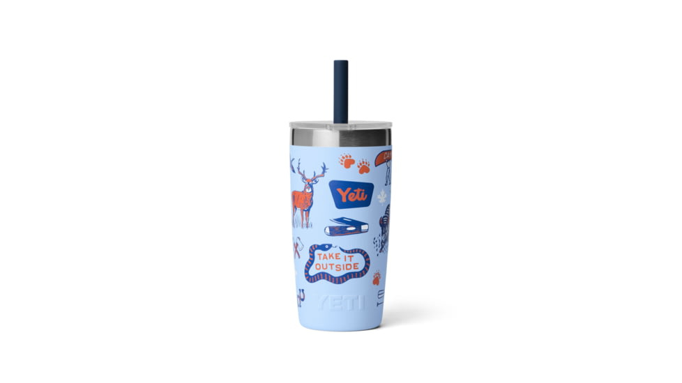 Yeti Rambler Jr. 10 oz Tumbler with Silicone Straw Lid