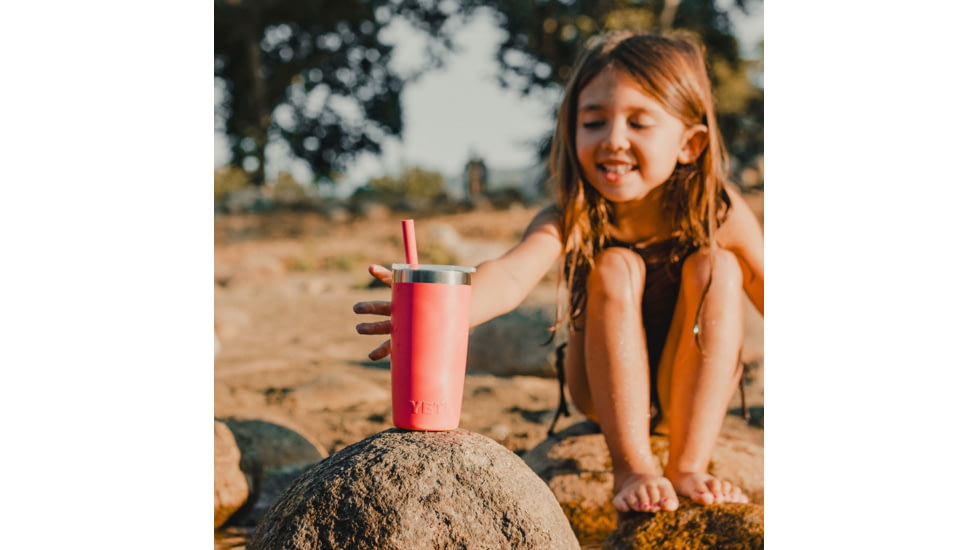 Yeti Rambler Jr. 10 oz Tumbler with Silicone Straw Lid