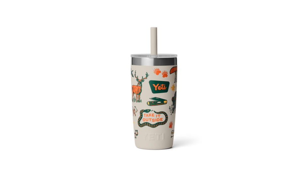 Yeti Rambler Jr. 10 oz Tumbler with Silicone Straw Lid