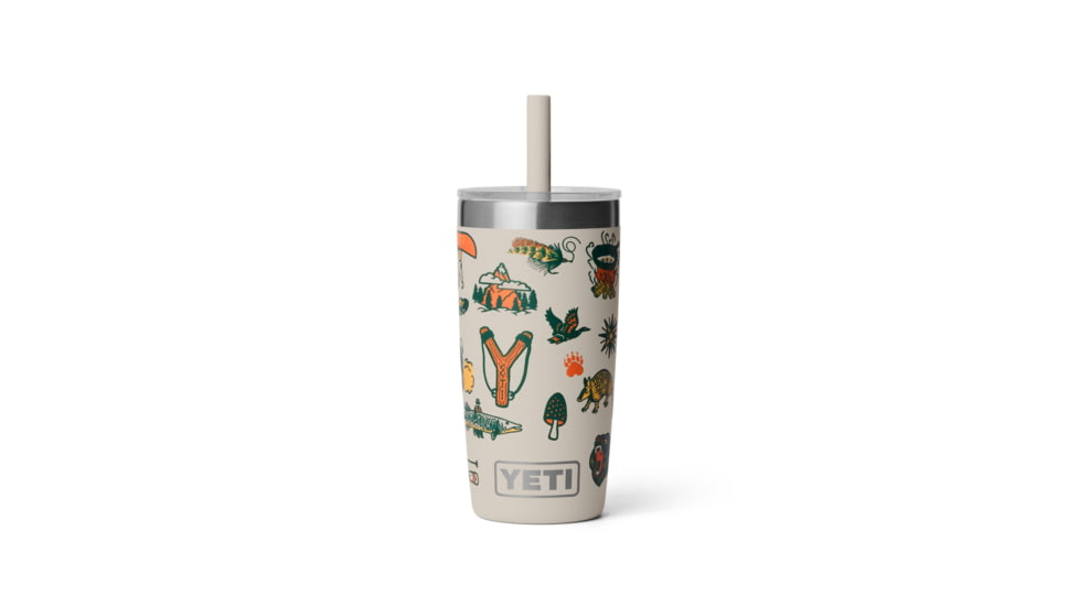 Yeti Rambler Jr. 10 oz Tumbler with Silicone Straw Lid
