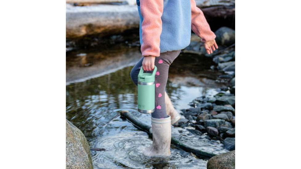 Yeti Rambler Jr. 12 oz Kids Water Bottle with Straw Cap