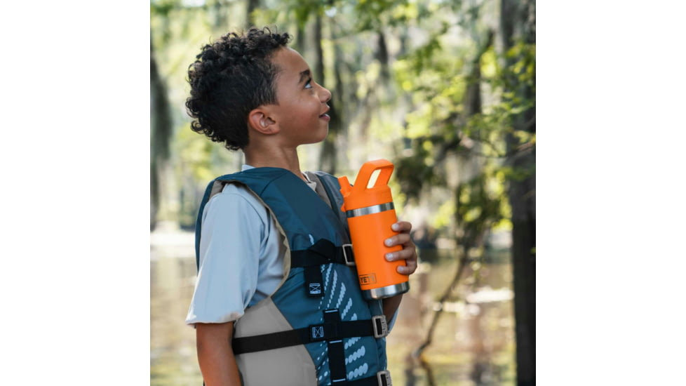 Yeti Rambler Jr. 12 oz Kids Water Bottle with Straw Cap