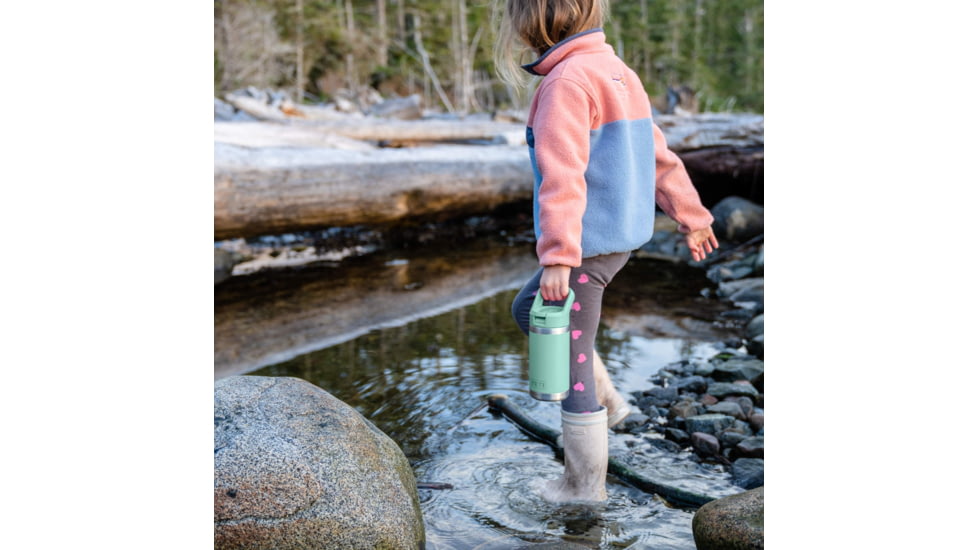 Yeti Rambler Jr. 12 oz Kids Water Bottle with Straw Cap