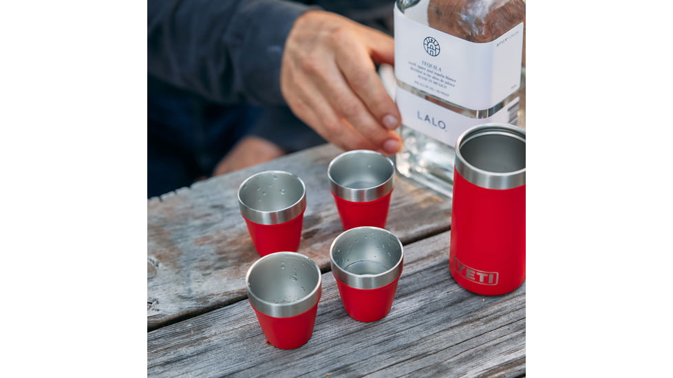 Yeti Shot Glasses And Case