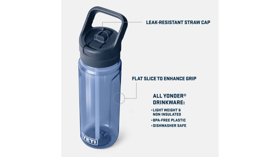 Yeti Yonder 750ml/25 oz Water Bottle w/Straw Cap