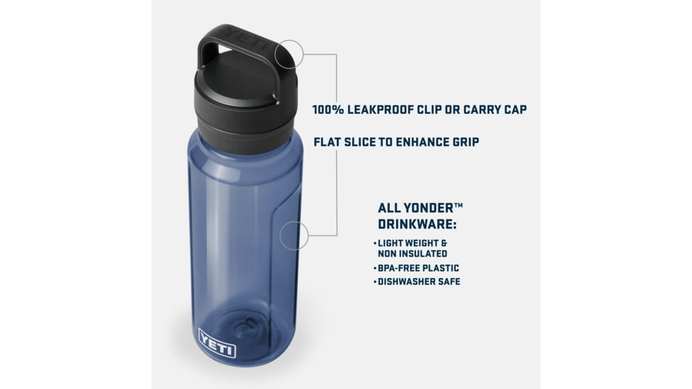 Yeti Yonder 1L Water Bottle, Power Pink, 21071502075