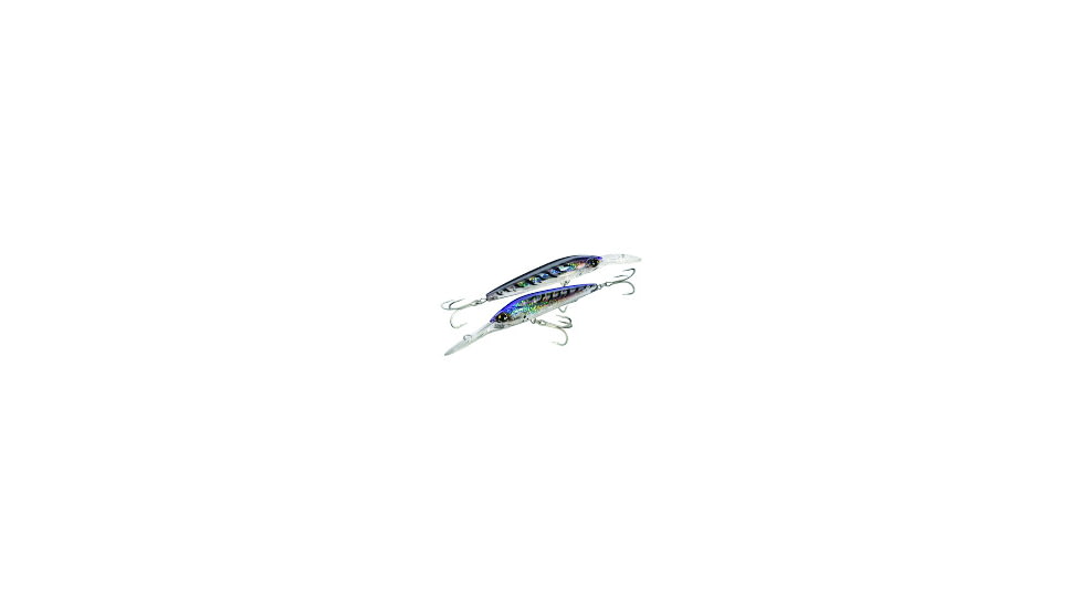 Yo-Zuri 3D Magnum DD Deep Diving Lure, 7in, 3 1/8 oz, Purple Mackerel, Floating, R1165CPBN