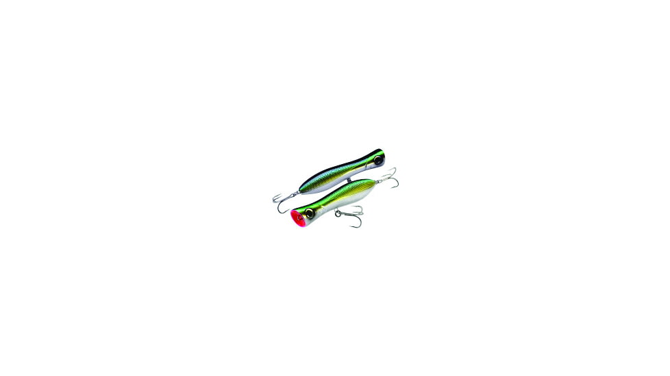 Yo-Zuri Bull Pop Floating Popper, 6in, 2 1/2 oz, Mackerel, R1154CM