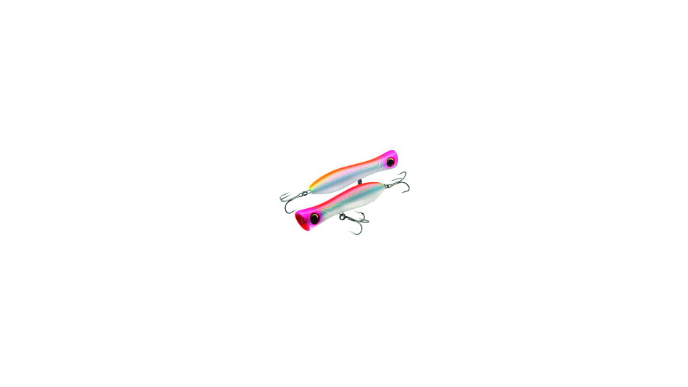 Yo-Zuri Bull Pop Floating Popper, 6in, 2 1/2 oz, Pearl Yellow Pink, R1154CPYP