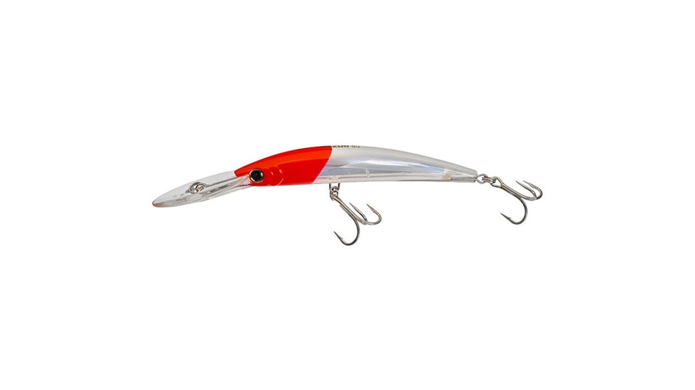 Yo-Zuri Crystal 3D Minnow Deep Diver Luge, 130mm, Red Head, F1153 C5
