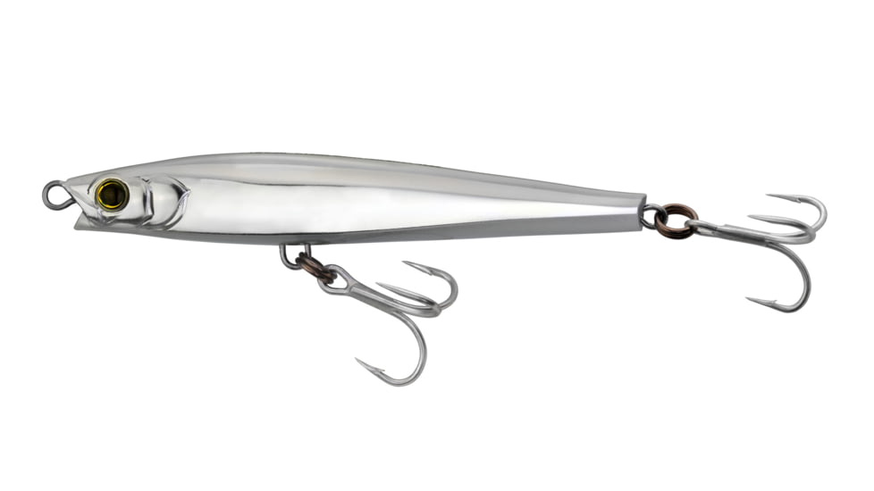 Yo-Zuri HYDRO MONSTER SHOT S 80mm 3-1/8in WHITE SILVER, R1449-HWS