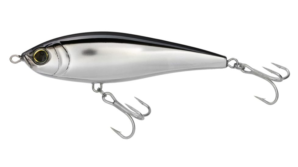 Yo-Zuri R1432 CSBL HYDRO TWITCHBAIT S 150mm 6in SILVER BLACK, R1432-CSBL