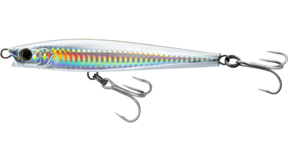 Yo-Zuri R1451 HDS Hydro Monster Shot S 110Mm 4-3/8in, Double Silver, R1451-HDS