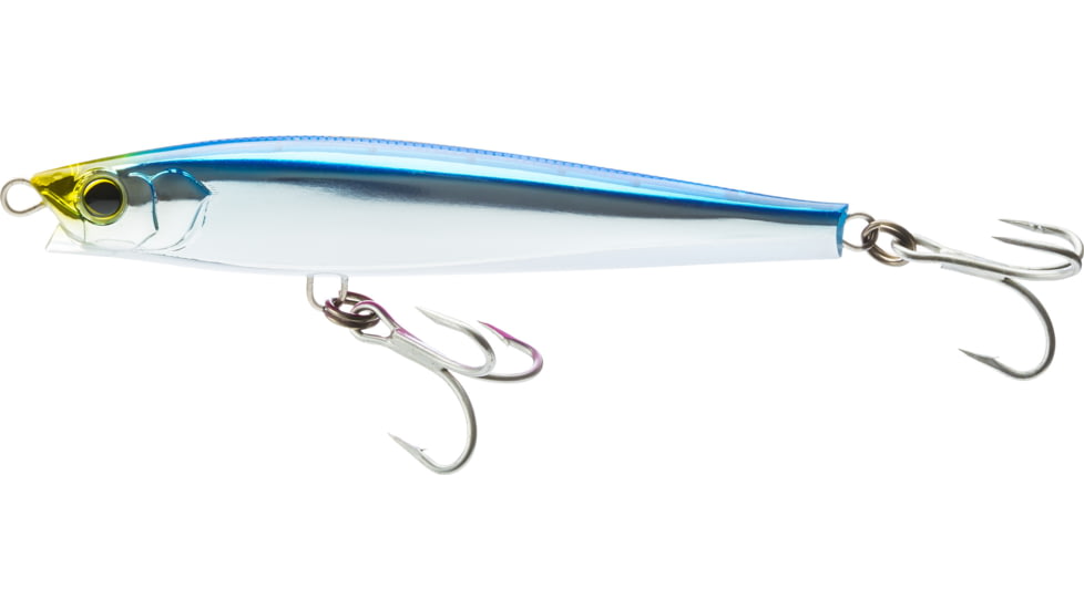 Yo-Zuri R1480 B Hydro Monster Shot S 140Mm 5-1/2in, Blue Silver, R1480-B