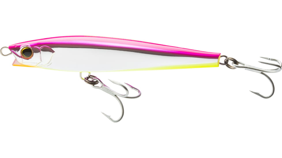 Yo-Zuri R1480 HPSC Hydro Monster Shot S 140Mm 5-1/2in, Pink Silver Chartreuse, R1480-HPSC