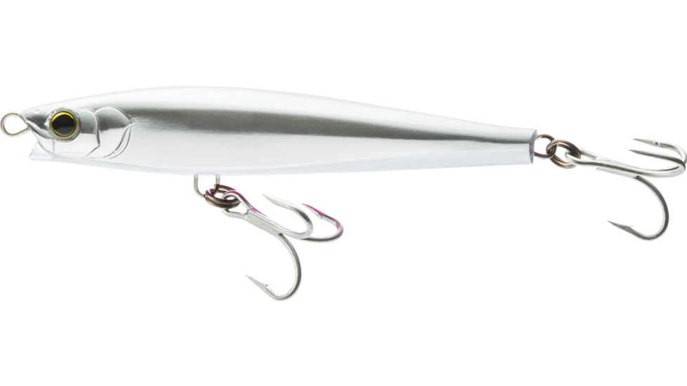 Yo-Zuri R1480 HWS Hydro Monster Shot S 140Mm 5-1/2in, White Silver, R1480-HWS