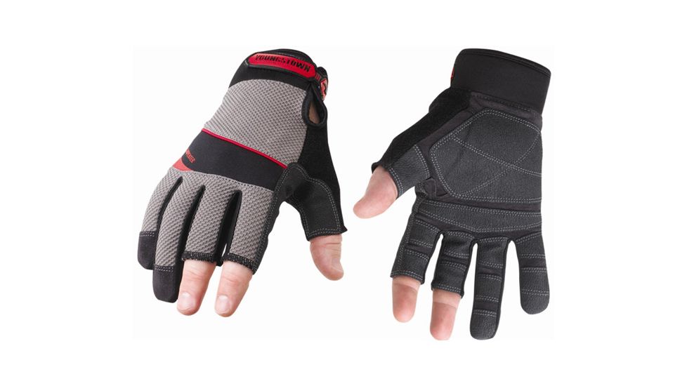 Youngstown Glove Company Carpenter Plus Gloves, Grey/Black, X-Large 03-3110-80-XL