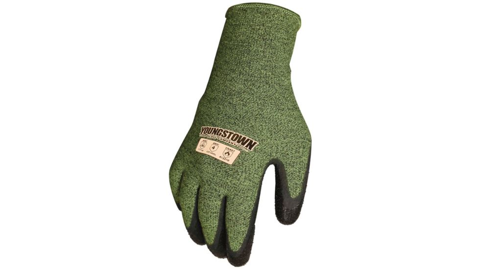 Youngstown Glove Company FR 4000, Green/Black, Large 12-4000-60-L