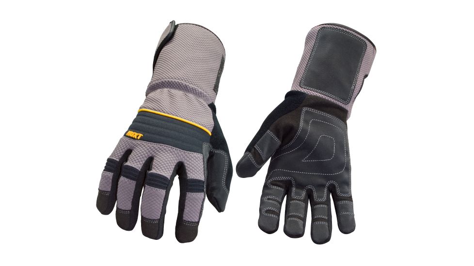 Youngstown Glove Company Heavy Utility XT Gloves, Grey/Black, XX-Large 04-3500-70-XXL