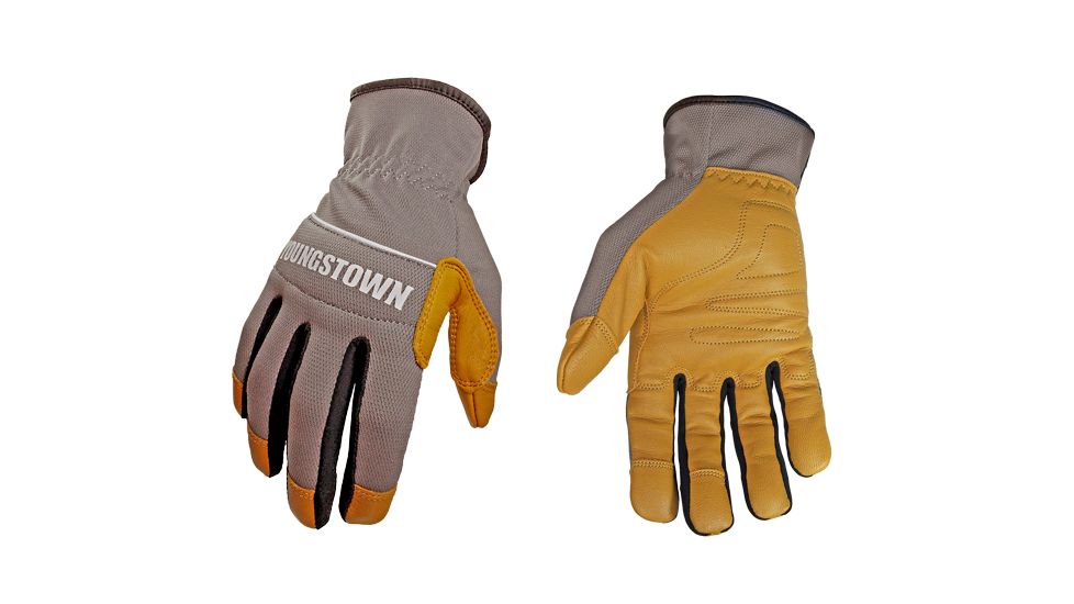 Youngstown Glove Company Hybrid Plus Gloves, Tan, XX-Large 12-3180-70-2XL