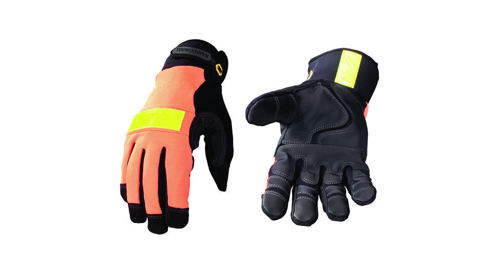 Youngstown Glove Company Safety Orange Waterproof Winter Gloves, S 03-3610-50-S
