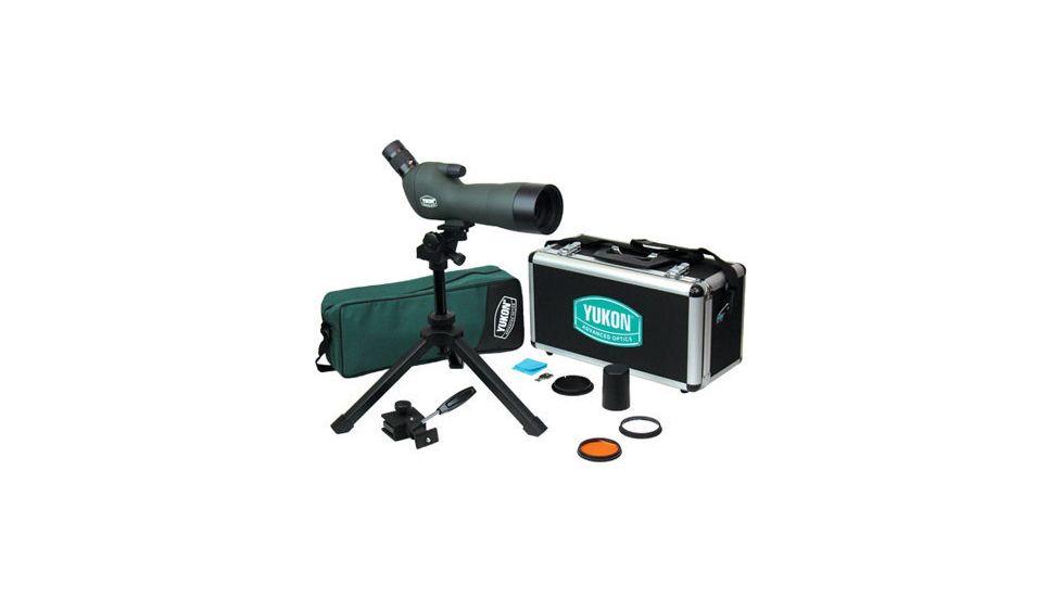 Yukon Firefall 15-45x60 Spotting Scope - Contents
