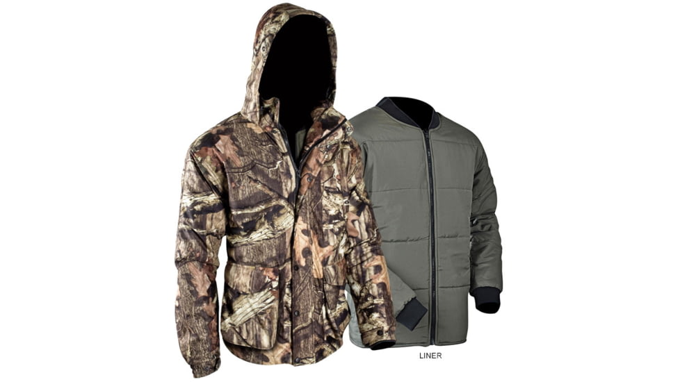 Yukon Gear 3N1 Insulated Parka, Break Up Infinity, XXX-Large 121777